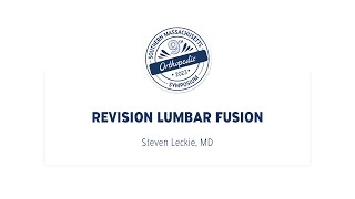 Revision Lumbar Fusion - SMOS 2023