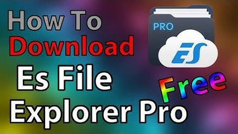 How to download es file explorer pro for free androide device || by gaming planet