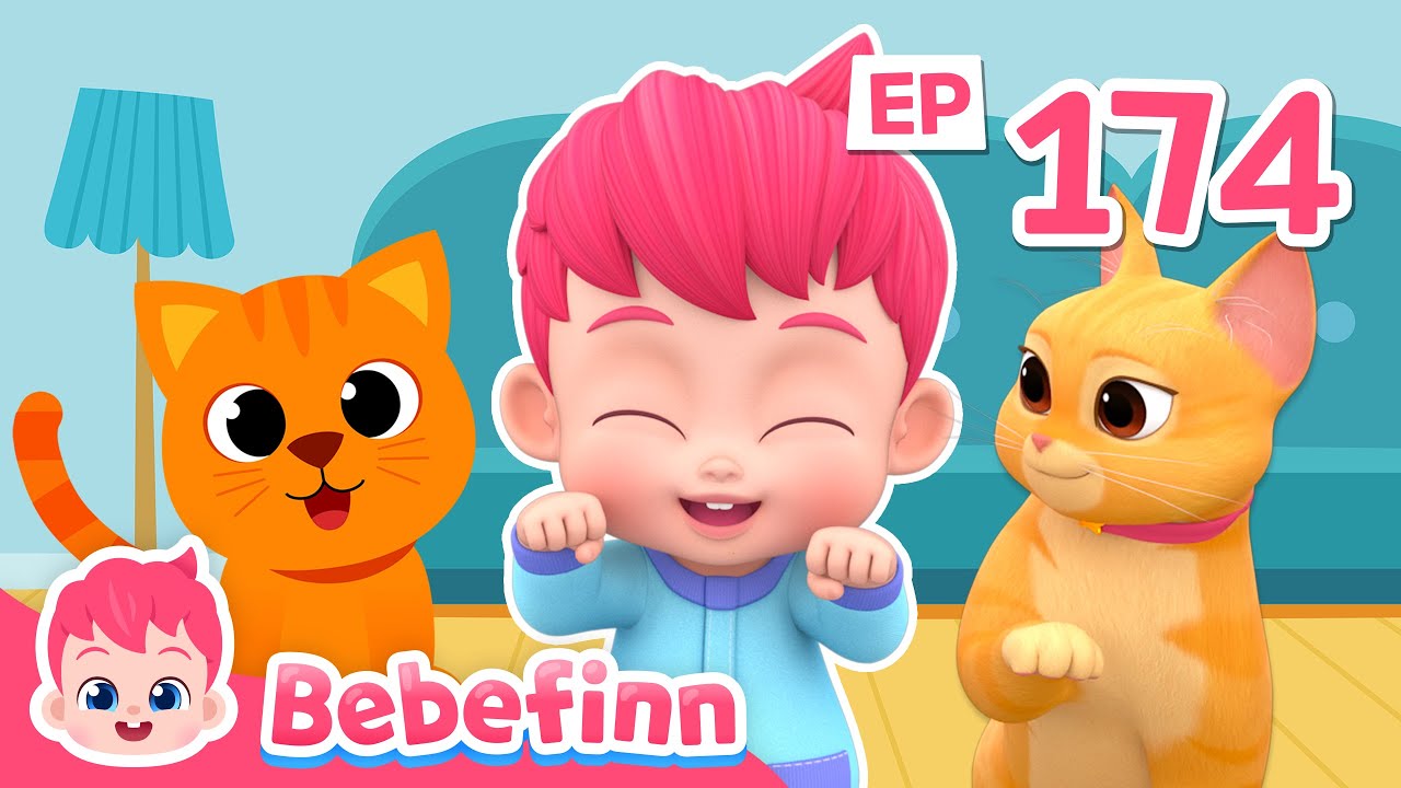 Animal Sounds SongㅣEP174ㅣSong for KidsㅣBebefinn Nursery Rhymes