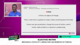 SHS 1 - Elective Maths -  Statistics - Part 1