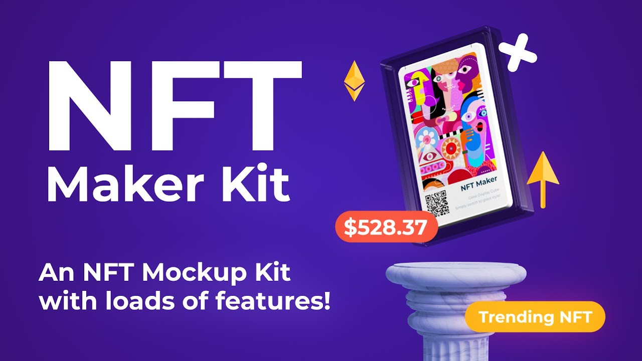 NFT Maker Kit for NFT Mockup for After Effects