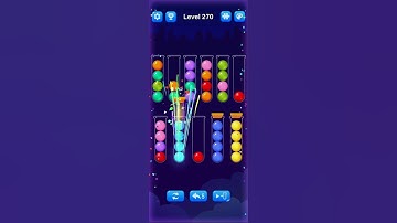 Ball Sort Puzzle level 270. #puzzle  #puzzlegame #strategy #gamer #games #game #gamers