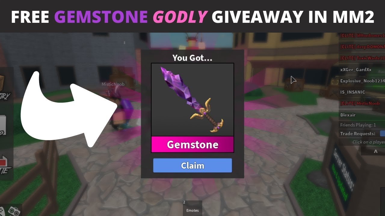 trading gemstone knife mm2 2023｜TikTok Search