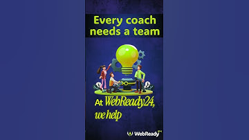 Why every coach needs a team | WebReady24