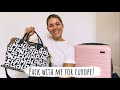 PACK WITH ME FOR EUROPE; tips on packing a carry-on for 9 day trip| mrs_leyva
