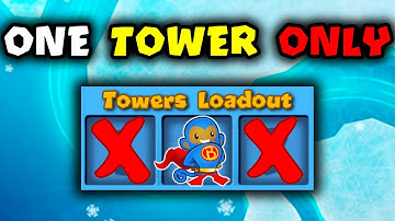 So I can *ONLY* use one tower... (Bloons TD Battles)