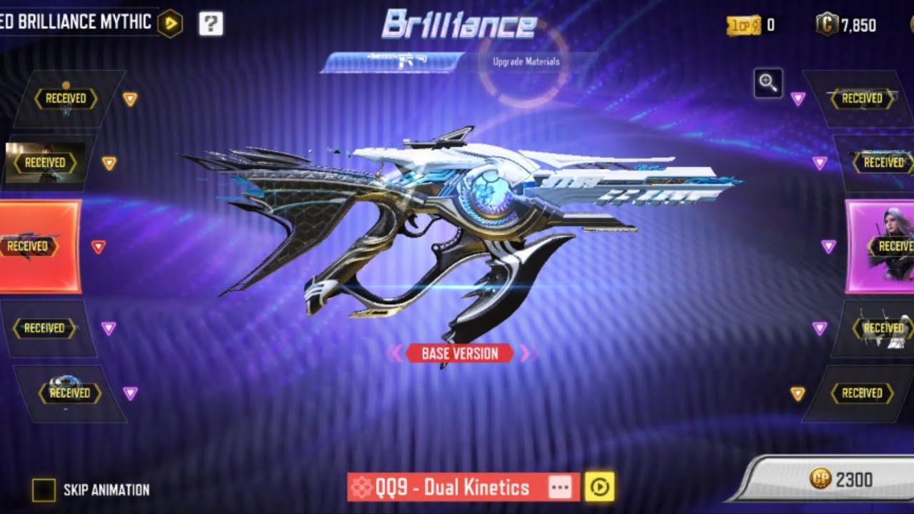 Mythic QQ9 Dual Kinetics Full Draw | CODM Mythic Draw