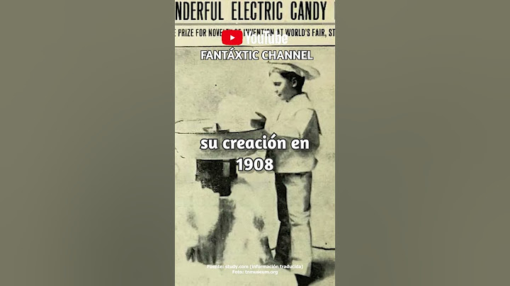 UN DENTISTA INVENTÓ EL ALGODÓN DE AZÚCAR #shorts #historia #algodondeazucar