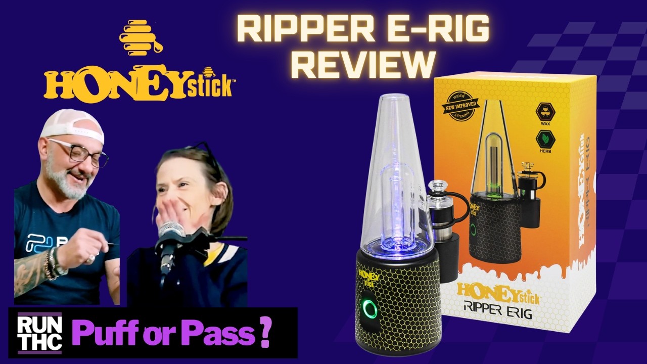 Honeystick Ripper E-Rig Review 🔥 Dual Use Dab + Dry Herb?! Worth $149 ...