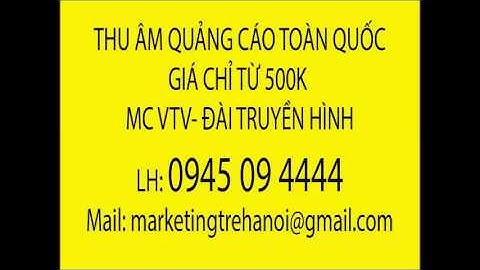 THU ÂM QUẢNG CÁO KHAI TRƯƠNG CỬA HÀNG ĐIỆN THOẠI DI ĐỘNG MP3 FULL HD