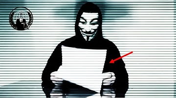 Anonymous Just Released A Chilling Live Video Update About The List