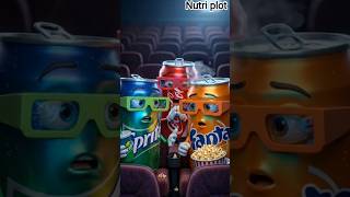 POPCORN FIGHT AT THE CINEMA#SODASQUAD#MOVIENIGHT#3DANIMATION#short