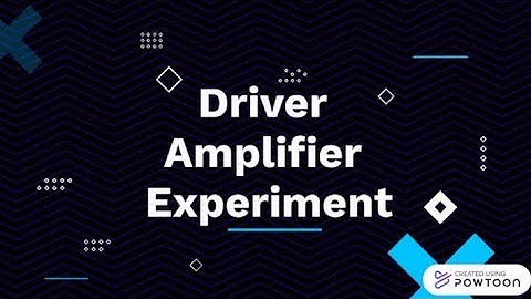 Driver/Power Amplifier