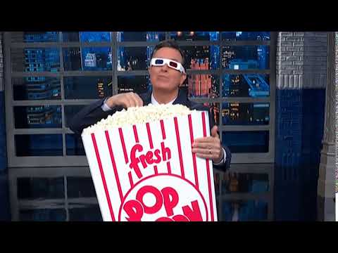 Steven Colbert Popcorn Eating - Anim Gif Material