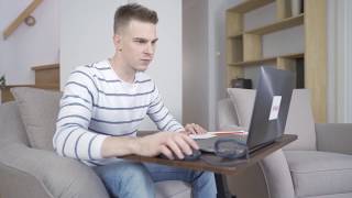 Laptop Desk, Laptop Stand,✅Portable Desk, Portable Laptop Desk, on wheels, Tatkraft Salute