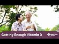 Getting Enough Vitamin D Getting Enough Vitamin D