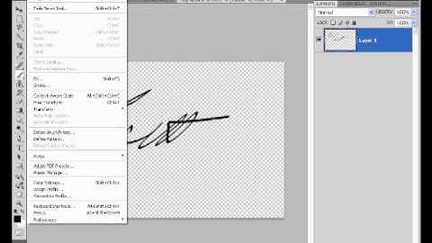 Photoshop Signature Brush