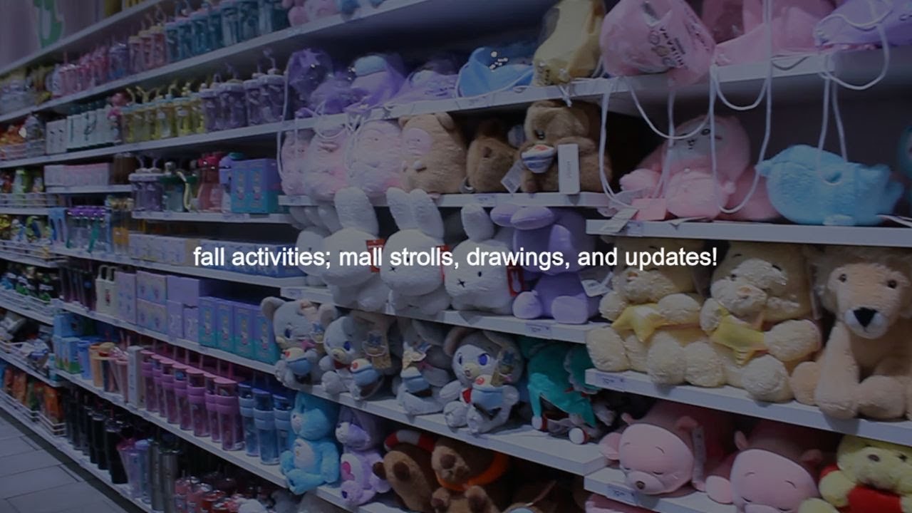 fall activities; mall strolls, drawings, and updates!