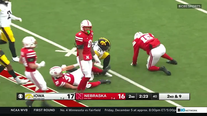 Nebraska vs Iowa 2025 in 30 Minutes (Full Game)