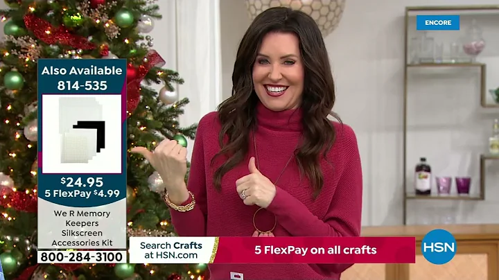 HSN | Craftober Event featuring We R Memory Keepers 10.04.2022 - 04 AM