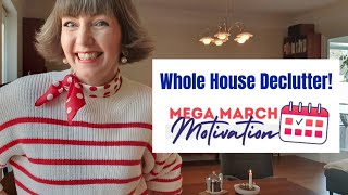 Whole house declutter Diane with Minimal Mom - Mega March Motivation Flylady Zones