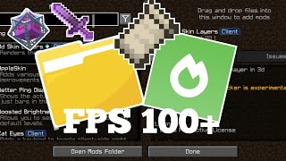 Mods CPVP FPS 100++ Pojav Launcher 1.20.1