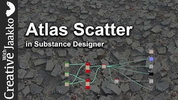 Atlas Scatter in Substance Designer