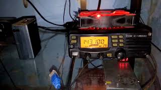 Cara Setting Radio Rig ICOM V8000 Barusan Versi Nganjukan