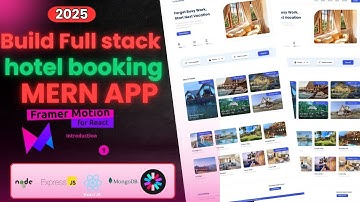 Hotel Booking App with MERN Stack | Full Course (React 19, Node.js, MongoDB, Stripe, JWT)