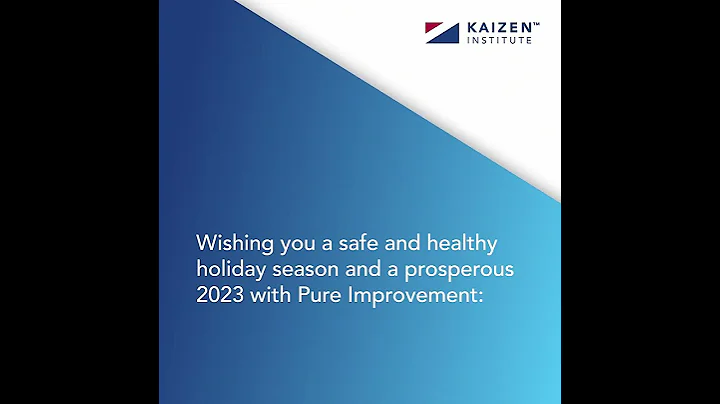 Kaizen Institute New Year's Greetings 2023
