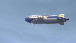 Goodyear Blimp Wingfoot Two Taking Off From Wingfoot Lake 4917