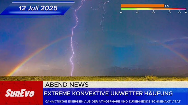 SUNEVO EVENING NEWS - SEVERE ANOMALIES IN THE MESOSPHERE - MASSIVE OUTBREAK OF CONVECTIVE STORMS ..
