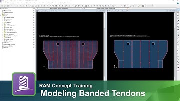 Modeling Banded Tendons in RAM Concept using Manual Tendons