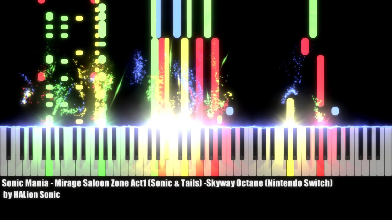 Sonic Mania - Mirage Saloon Zone Act1 (Sonic & Tails) -Skyway Octane - (HALion Sonic Cover)