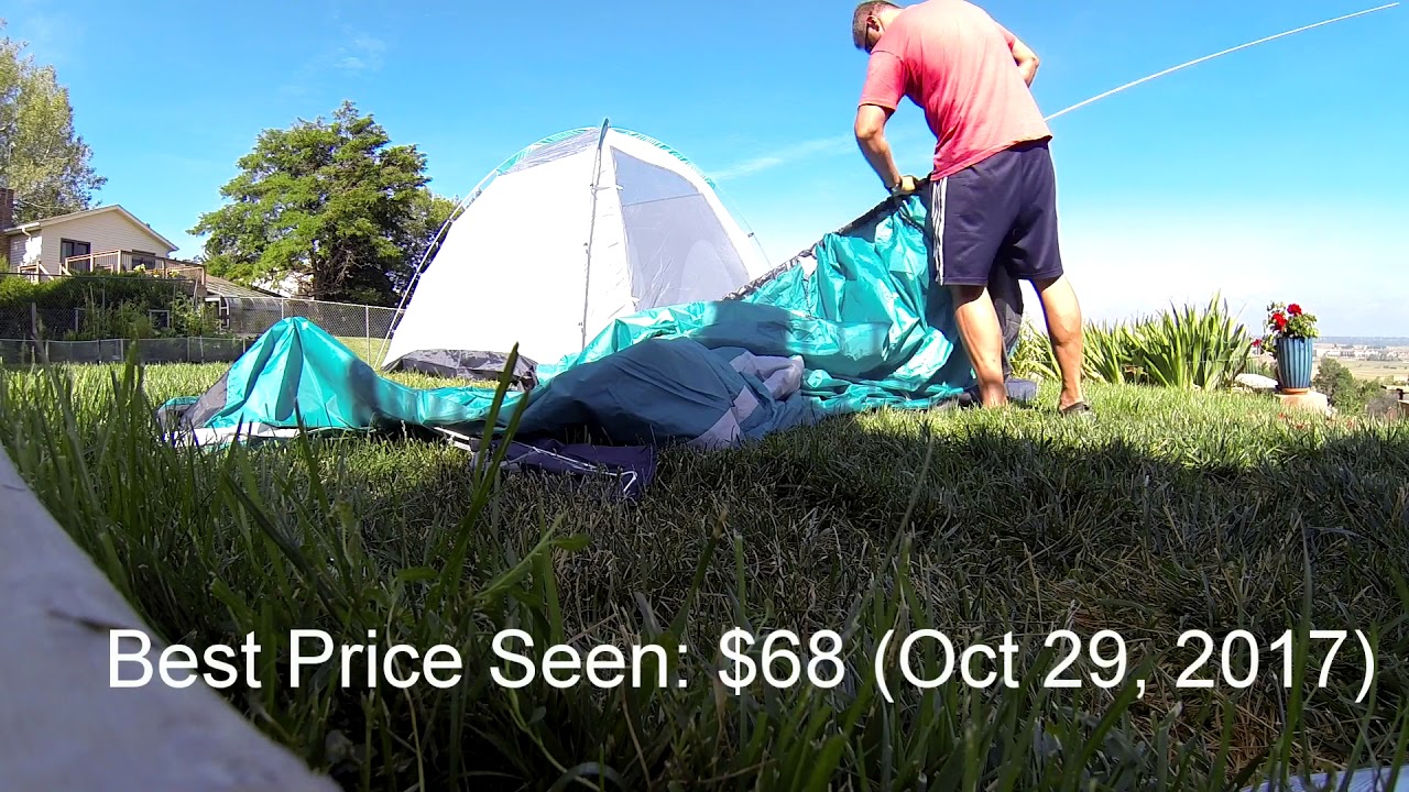 Ozark Trail 4Person Ultralight Backpacking Tent with Vestibule Review