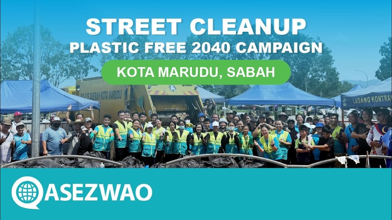 WMSGOG | ASEZ WAO Clean-up Campaign at Kota Marudu, Malaysia
