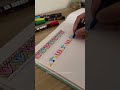 Basic Madhubani border design #indianart #madhubani #madhubanipainting #madhubaniborders