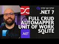 Net 7     aspnet core web api crud repository pattern sqlite  automapper