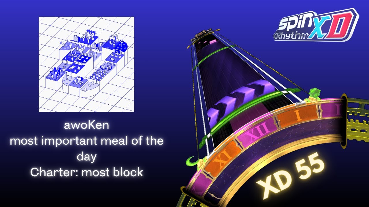 SRXD Custom: awoKen - most important meal of the day | Charted by most block