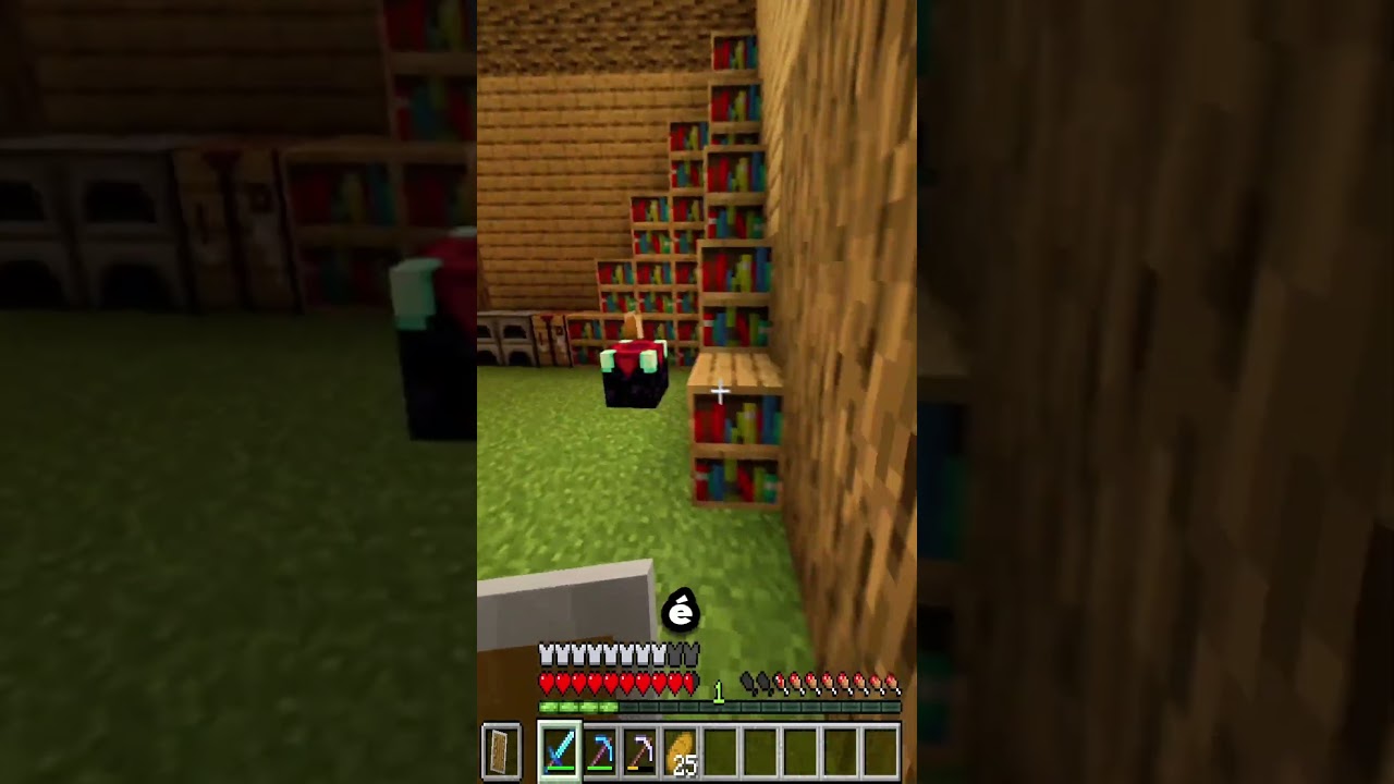 Eu achei que estava tudo normal. MINECRAFT  #minecraft #vinixplay #aventurasminecraft #memes #susto