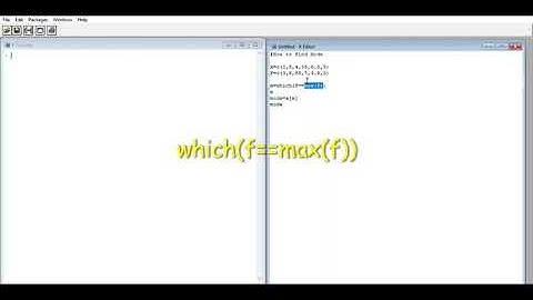 How to Find Mode in R software|| R software || Data science||#shorts