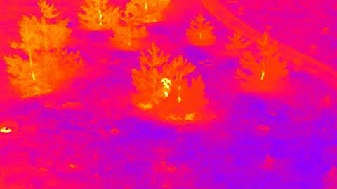 Visual vs. Infrared Video with I&E Technologies, DJI Inspire 1 with Flir Zenmuse XT Camera