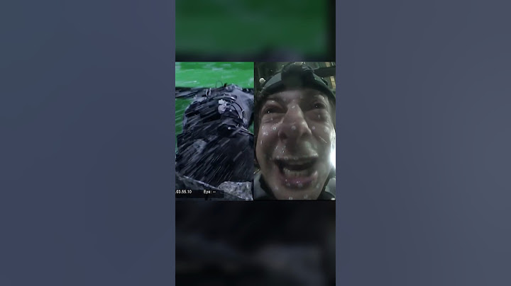 This could have RUINED this Gollum scene when filming the Hobbit