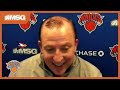 Thibodeau Loves Knicks' Grit & Excited to Have Quickley Back After Win vs Pacers | New York Knicks