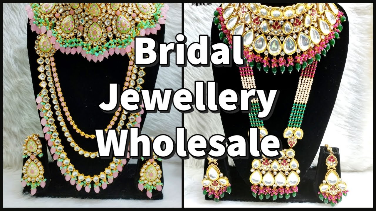 Bridal Jewellery Wholesale Premium Bridal Collection Kundan Bridal