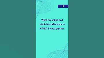 Top 10 HTML Interview question #shorts #youtubeshorts