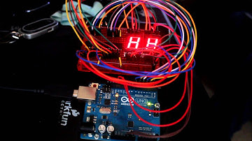 Arduino Uno Dual 7 Segment LED Displays