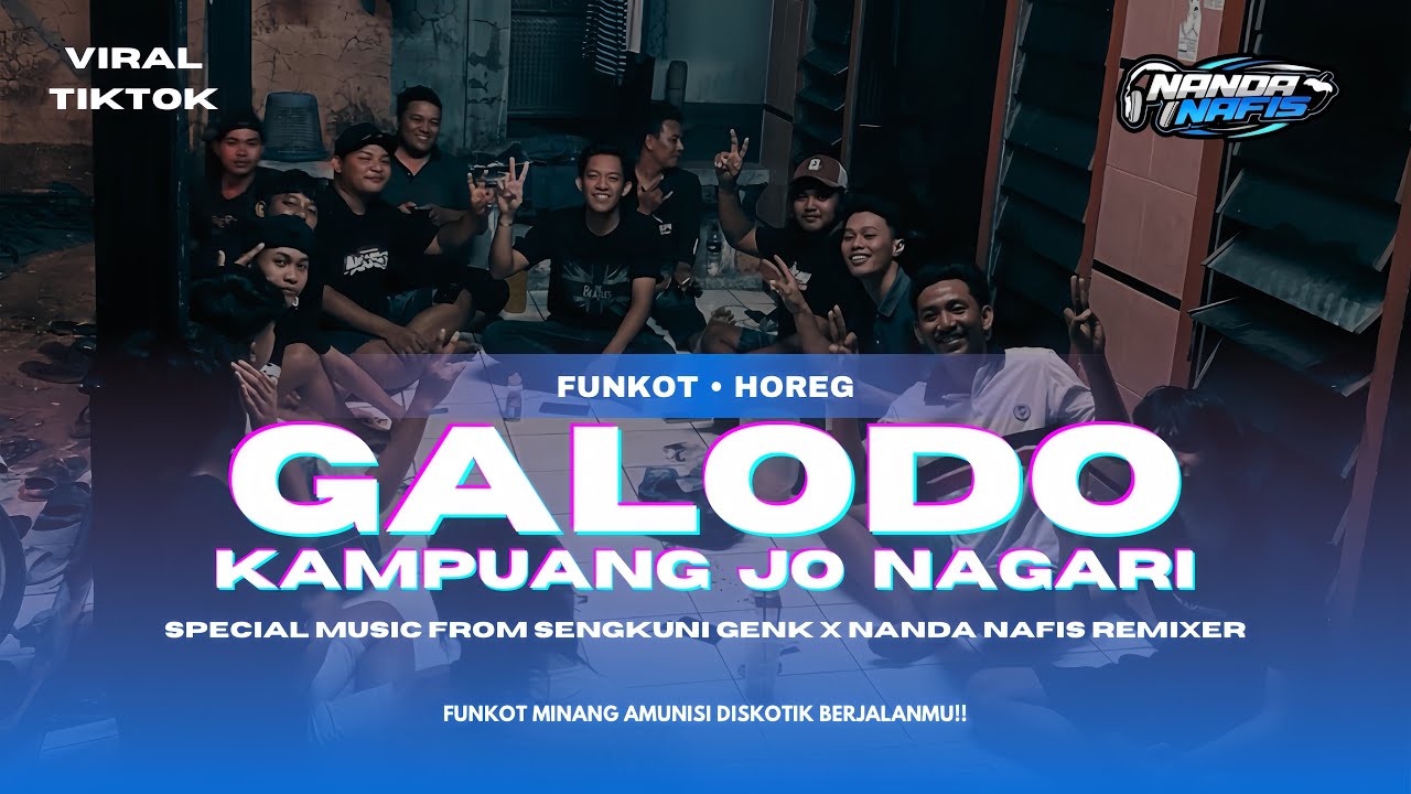 FUNKOT GALODO KAMPUANG JO NAGARI ( Indro Tanjung )‼️ TERBARU 2025 - Nanda Nafis Rmx