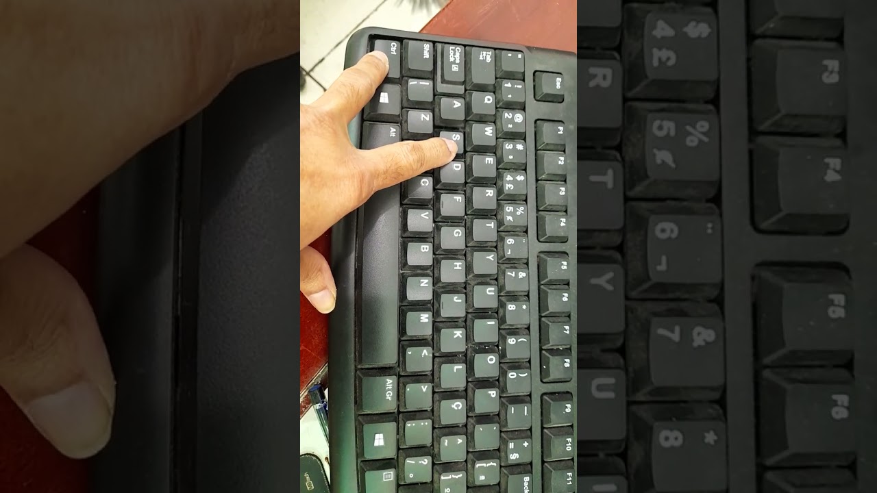 Ctrl + S Comando de teclado