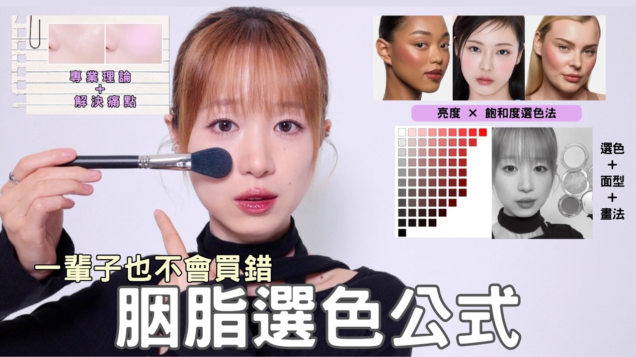 胭脂選錯會顯老?3種功能色分類一次講清